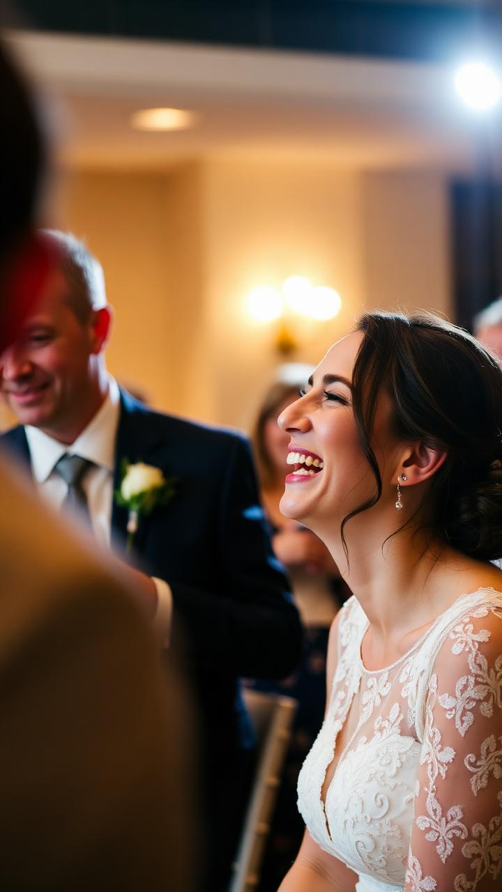 Candid wedding content still